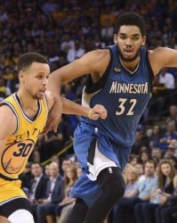  唐斯内外开花森林狼双加时鏖战击败勇士展韧性