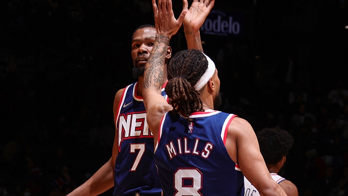  杜兰特死神模式降临，篮网加时险胜公牛终结对手四连胜